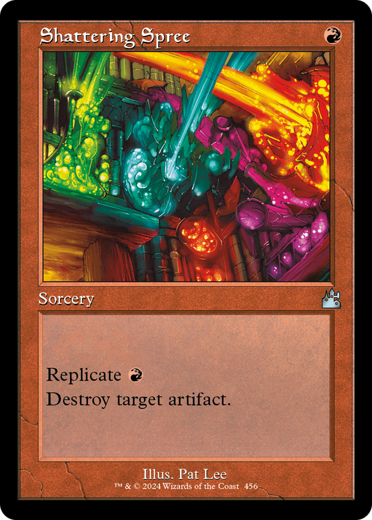 Shattering Spree (Retro Frame) [Ravnica Remastered] | Exor Games Summserside