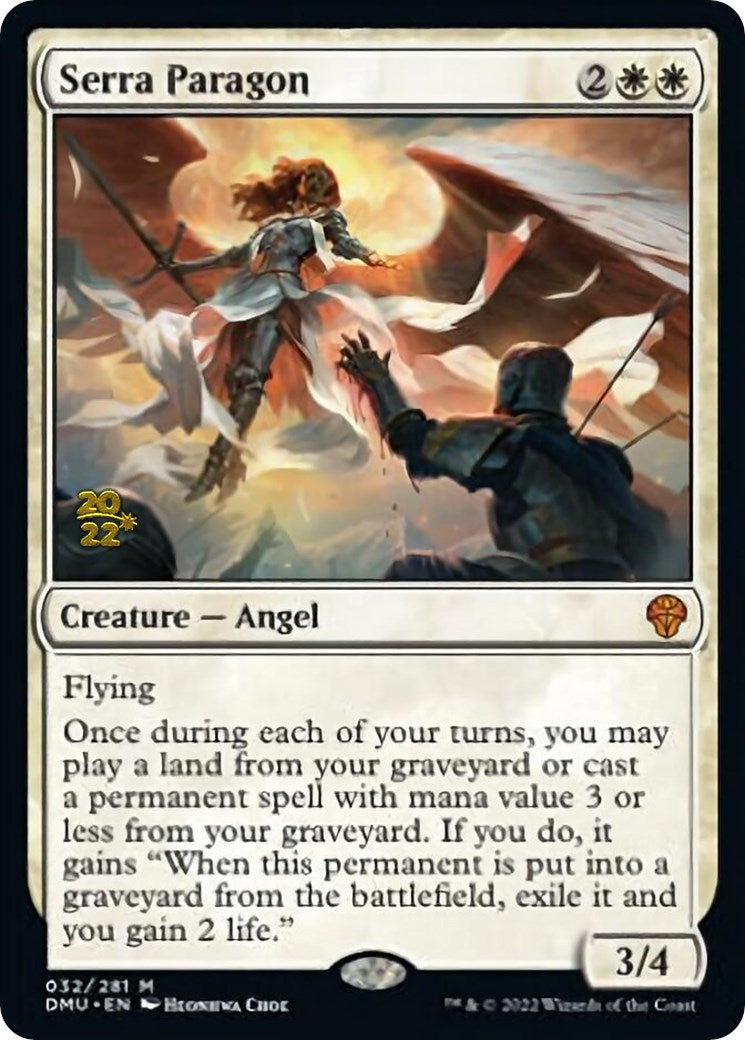 Serra Paragon [Dominaria United Prerelease Promos] | Exor Games Summserside