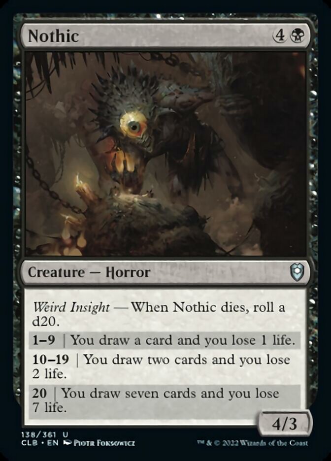 Nothic [Commander Legends: Battle for Baldur's Gate] | Exor Games Summserside
