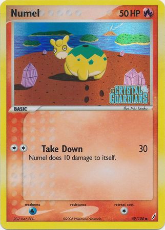 Numel (59/100) (Stamped) [EX: Crystal Guardians] | Exor Games Summserside