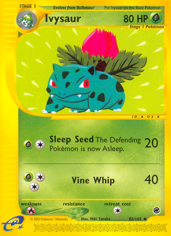 Ivysaur (82/165) [Expedition: Base Set] | Exor Games Summserside