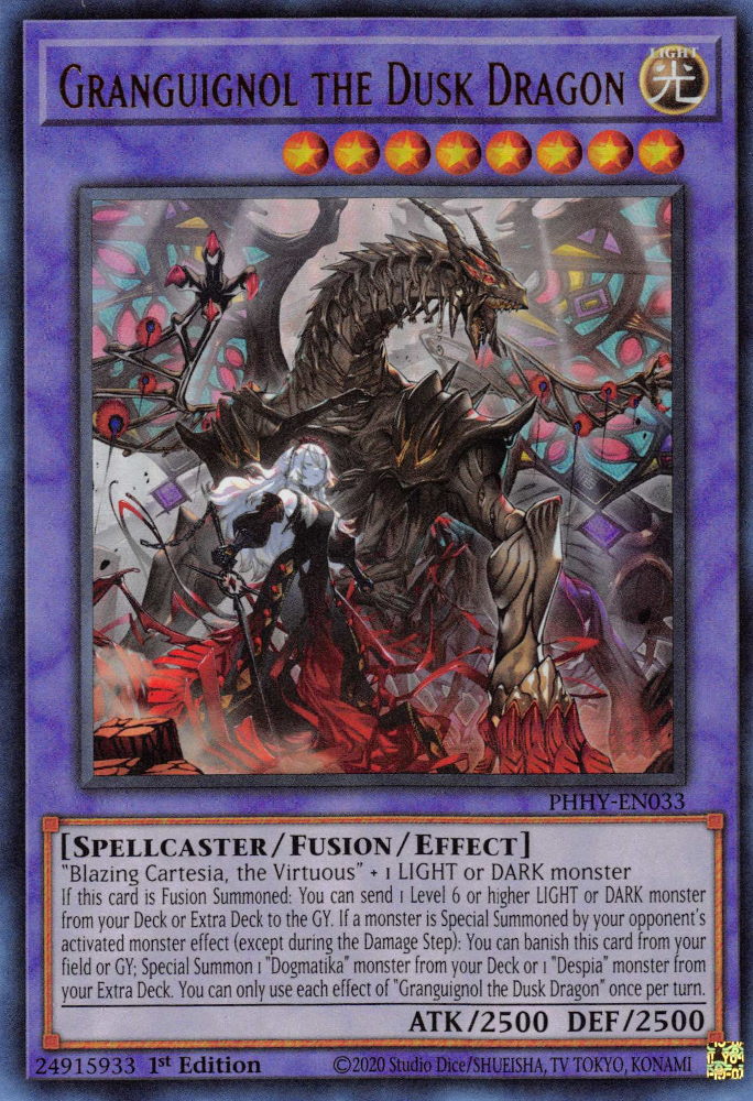 Granguignol the Dusk Dragon [PHHY-EN033] Ultra Rare | Exor Games Summserside