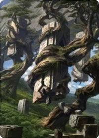 Forest 2 Art Card [Zendikar Rising Art Series] | Exor Games Summserside