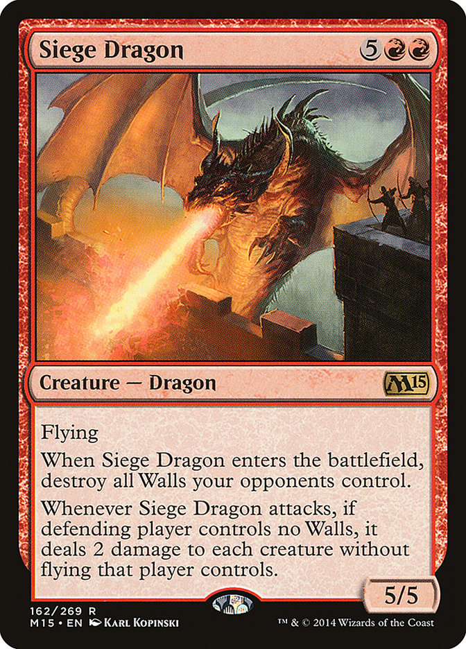 Siege Dragon [Magic 2015] | Exor Games Summserside