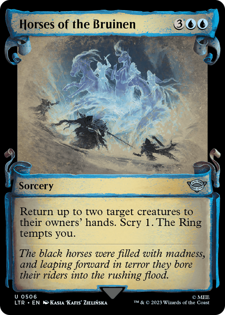 Horses of the Bruinen [The Lord of the Rings: Tales of Middle-Earth Showcase Scrolls] | Exor Games Summserside