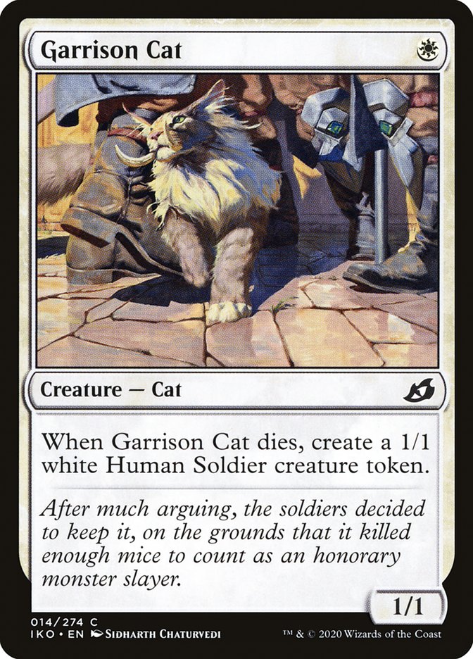 Garrison Cat [Ikoria: Lair of Behemoths] | Exor Games Summserside