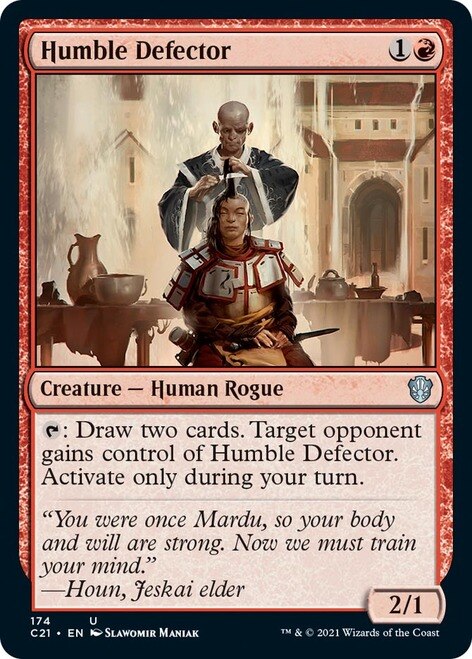 Humble Defector [Commander 2021] | Exor Games Summserside