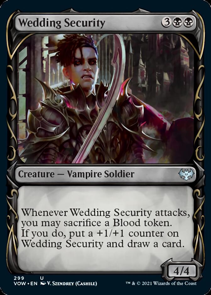 Wedding Security (Showcase Fang Frame) [Innistrad: Crimson Vow] | Exor Games Summserside