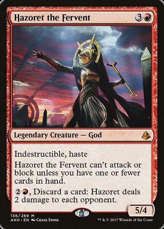 Hazoret the Fervent [Amonkhet] | Exor Games Summserside