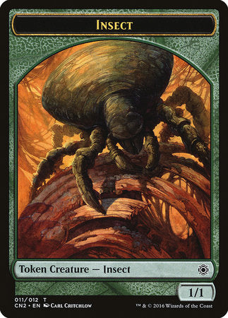 Insect Token [Conspiracy: Take the Crown Tokens] | Exor Games Summserside