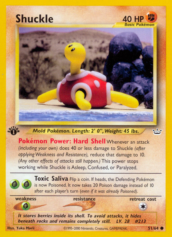 Shuckle (51/64) [Neo Revelation 1st Edition] | Exor Games Summserside