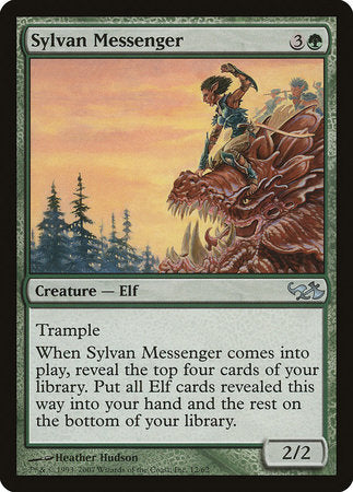 Sylvan Messenger [Duel Decks: Elves vs. Goblins] | Exor Games Summserside