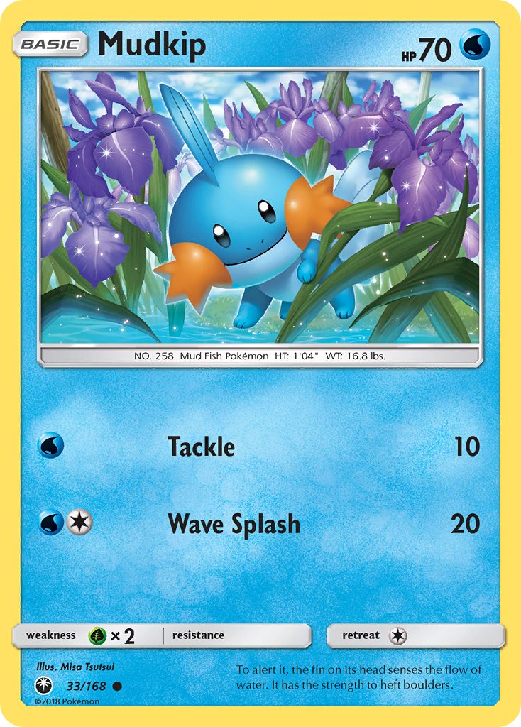 Mudkip (33/168) [Sun & Moon: Celestial Storm] | Exor Games Summserside