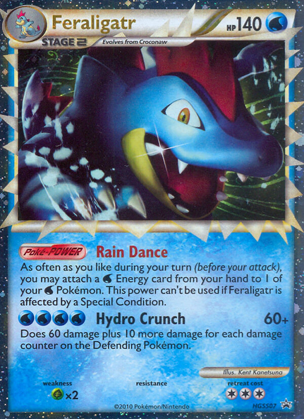 Feraligatr (HGSS07) [HeartGold & SoulSilver: Black Star Promos] | Exor Games Summserside