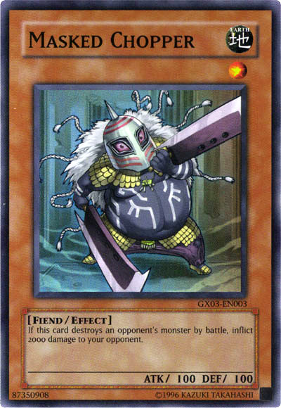 Masked Chopper [GX03-EN003] Super Rare | Exor Games Summserside