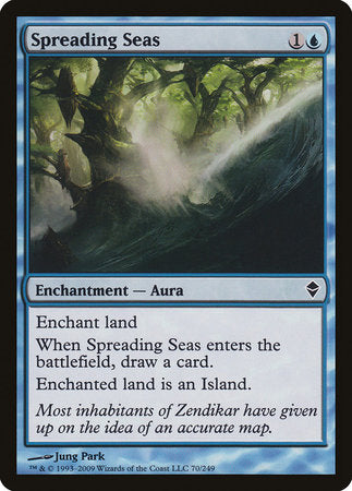 Spreading Seas [Zendikar] | Exor Games Summserside