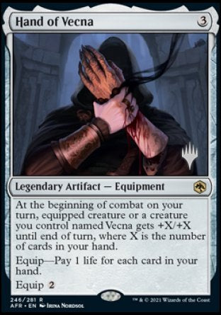 Hand of Vecna (Promo Pack) [Dungeons & Dragons: Adventures in the Forgotten Realms Promos] | Exor Games Summserside