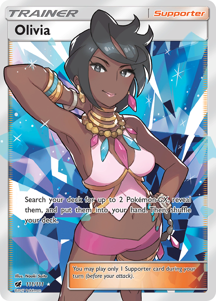 Olivia (111/111) [Sun & Moon: Crimson Invasion] | Exor Games Summserside