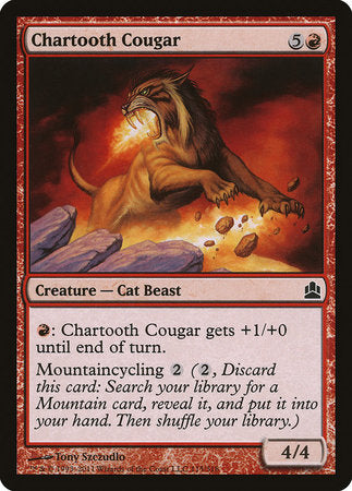 Chartooth Cougar [Commander 2011] | Exor Games Summserside