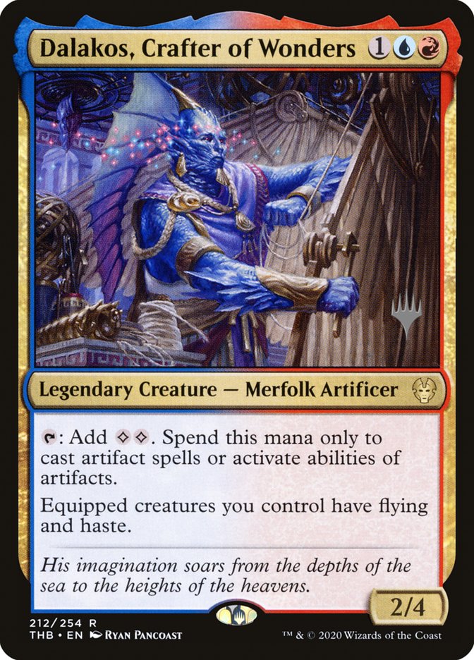 Dalakos, Crafter of Wonders (Promo Pack) [Theros Beyond Death Promos] | Exor Games Summserside