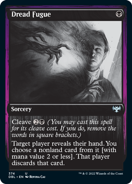 Dread Fugue [Innistrad: Double Feature] | Exor Games Summserside