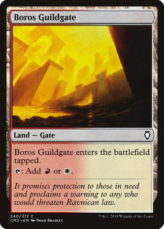 Boros Guildgate [Commander Anthology Volume II] | Exor Games Summserside