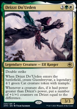 Drizzt Do'Urden (Promo Pack) [Dungeons & Dragons: Adventures in the Forgotten Realms Promos] | Exor Games Summserside