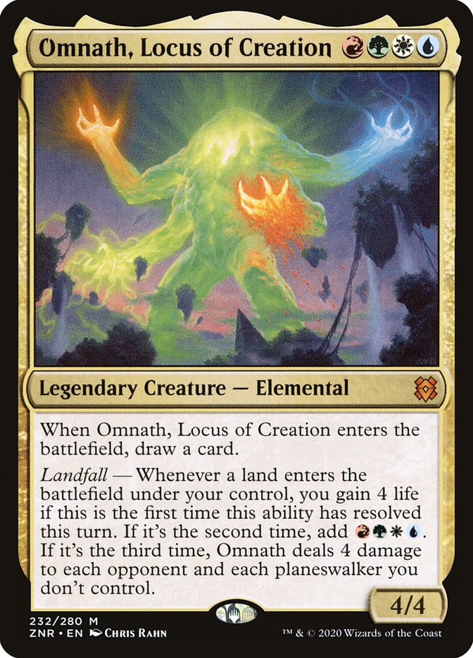 Omnath, Locus of Creation [Zendikar Rising] | Exor Games Summserside