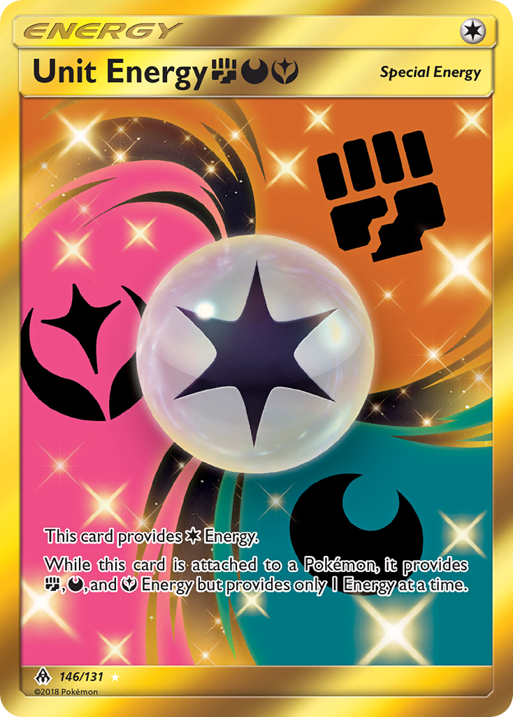 Unit Energy (146/131) (Fighting, Darkness, Fairy) [Sun & Moon: Forbidden Light] | Exor Games Summserside