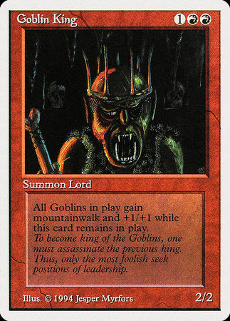 Goblin King [Summer Magic / Edgar] | Exor Games Summserside