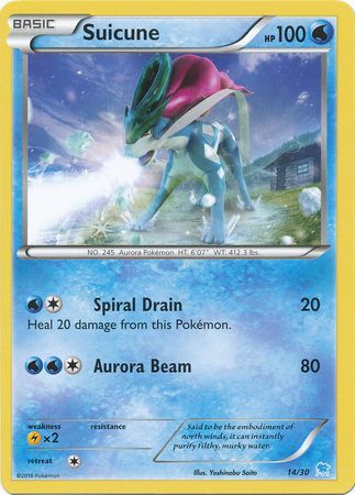 Suicune (14/30) [XY: Trainer Kit 3 - Suicune] | Exor Games Summserside