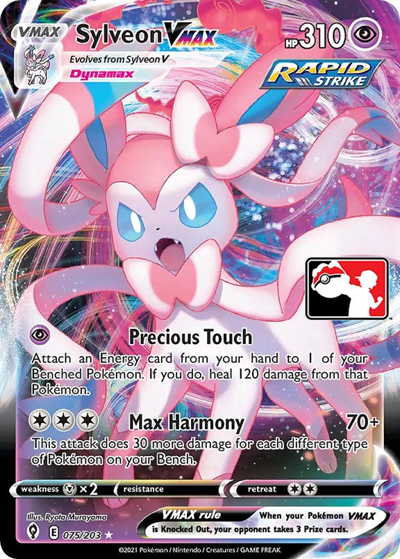 Sylveon VMAX (075/203) [Prize Pack Series One] | Exor Games Summserside