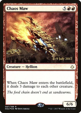 Chaos Maw [Hour of Devastation Promos] | Exor Games Summserside