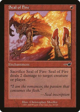 Seal of Fire [Nemesis] | Exor Games Summserside