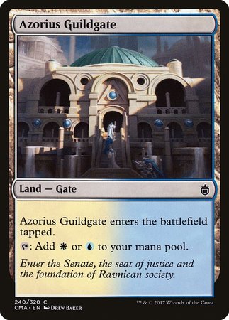 Azorius Guildgate [Commander Anthology] | Exor Games Summserside