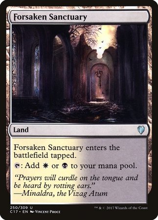 Forsaken Sanctuary [Commander 2017] | Exor Games Summserside