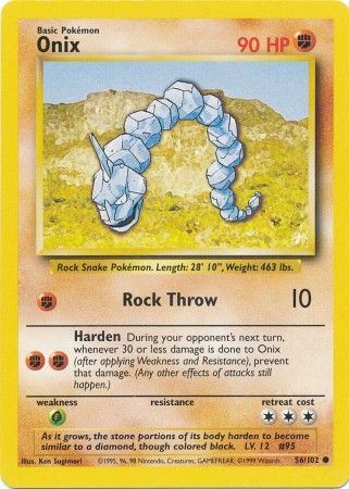 Onix (56/102) [Base Set Unlimited] | Exor Games Summserside