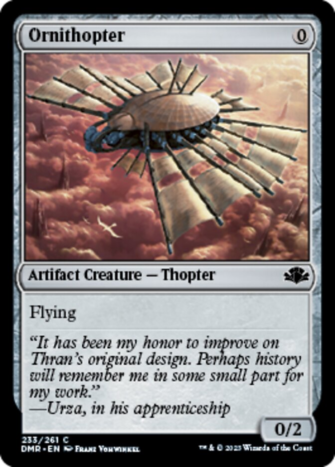 Ornithopter [Dominaria Remastered] | Exor Games Summserside