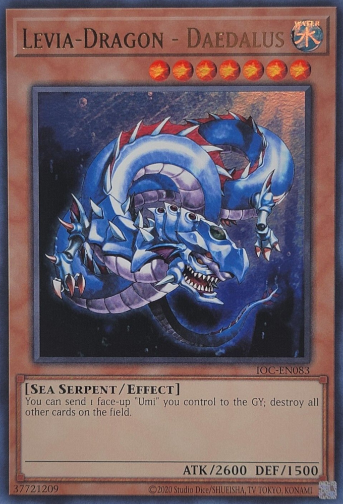 Levia-Dragon - Daedalus (25th Anniversary) [IOC-EN083] Ultra Rare | Exor Games Summserside