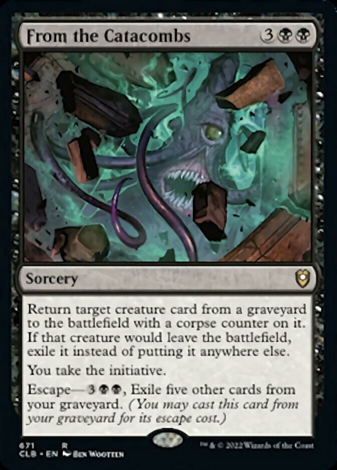 From the Catacombs [Commander Legends: Battle for Baldur's Gate] | Exor Games Summserside