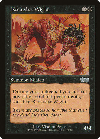 Reclusive Wight [Urza's Saga] | Exor Games Summserside