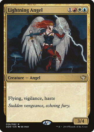 Lightning Angel [Duel Decks: Speed vs. Cunning] | Exor Games Summserside