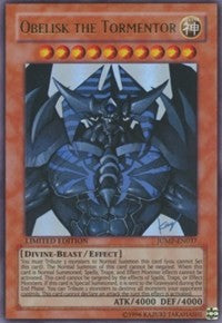 Obelisk the Tormentor [JUMP-EN037] Ultra Rare | Exor Games Summserside