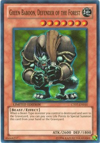 Green Baboon, Defender of the Forest [CT07-EN010] Super Rare | Exor Games Summserside