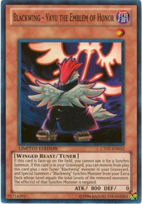 Blackwing - Vayu the Emblem of Honor [CT07-EN012] Super Rare | Exor Games Summserside