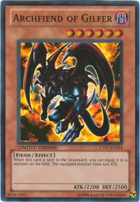 Archfiend of Gilfer [CT07-EN014] Super Rare | Exor Games Summserside