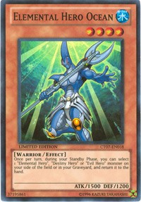 Elemental HERO Ocean [CT07-EN018] Super Rare | Exor Games Summserside