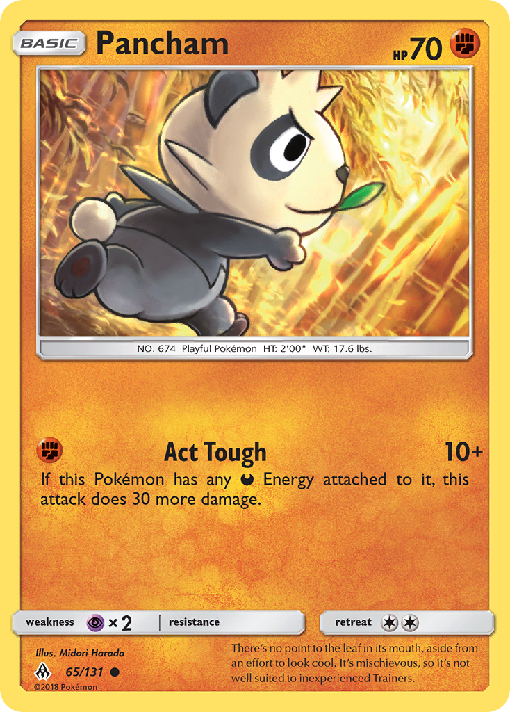 Pancham (65/131) [Sun & Moon: Forbidden Light] | Exor Games Summserside
