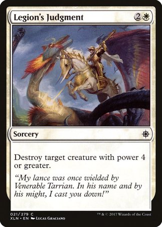 Legion's Judgment [Ixalan] | Exor Games Summserside