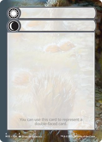 Helper Card (4/9) [Innistrad: Midnight Hunt Tokens] | Exor Games Summserside